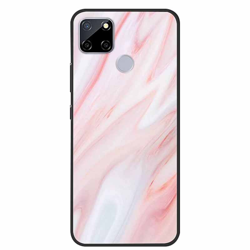 Чехол для Realme C25 Мраморный Силиконовый ТПУ Мягкий Чехол для Телефона Для OPPO Realme C25S C25 S Funda Ударопрочный Coque RMX3191 Capa