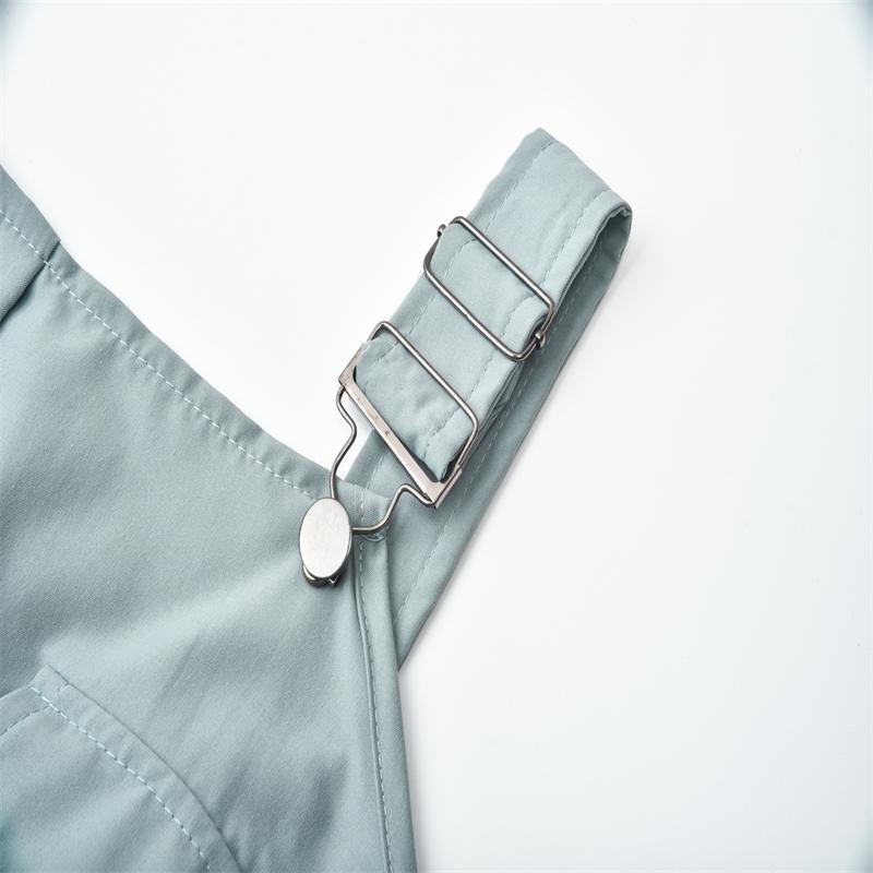 Женский комбинезон с лямками без рукавов и простые леггинсы