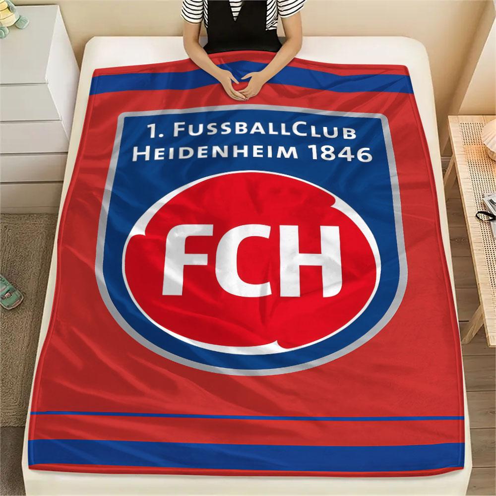 FC Heidenheim FlAannel Blanket, High quality Comfortable for All Seasons, Home Decor, Warmth and Comfort