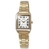 CASIO Стандартные кварцевые женские часы LTP-V007G-9B с золотым металлическим ремешком, модель Overseas