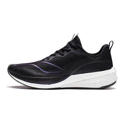 Кроссовки Li Ning Red Rabbit 6 Pro Casual Mesh Shock Absorbing Non-Slip Wear-Stick с низким верхом для бега, женские, черные, ARMT014-2