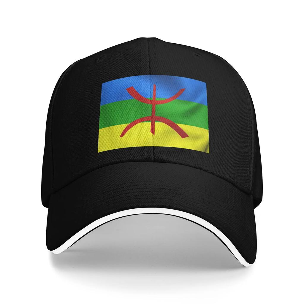 Baseball Cap Amazigh International Flag Hiking Fishing Trucker Hat For FeUnisex Unisex Sun Visor Street Style Baseball Caps