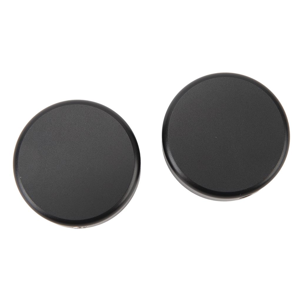 2Pcs Front Fork Stem Cover Durable Delicate Look Upper Fork Stem Cover Axle Nut Cap for CMX 250 300 500 Black