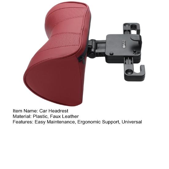 Регулируемый подголовник для автомобиля с U-образной подушкой для шеи из пены с памятью для поддержки плеч. Удобная автомобильная подушка для большинства транспортных средств