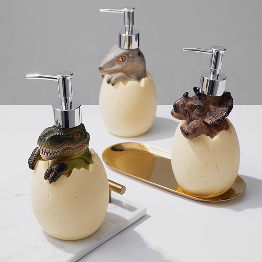 Креативный дозатор жидкого мыла в форме динозавра, бутылочка для мытья рук, дезинфицирующее средство, шампунь, гель для душа, бутылочки для мыла