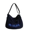 Canvas Single Shoulder Bags Simple Commute Bag Versatile Women's Tote Bags  Ladies/Girls