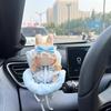 Car Safety Seat for Dolls Decorative Sofa Seat with Furry Cushion And Headrest for Car Air Vents Decor To Display Doll Toy