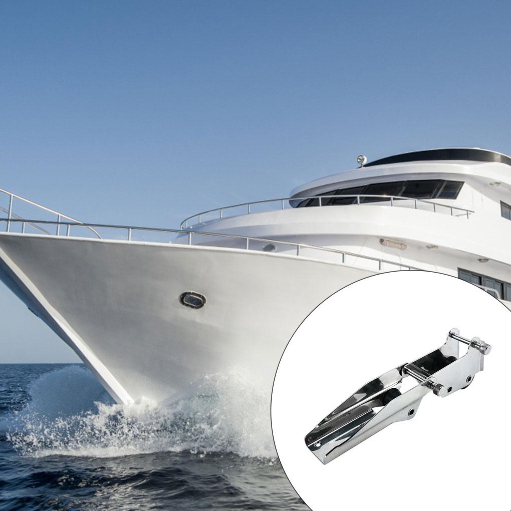 Boat Stainless Steel Anchor Bracket Firm Lightweight Anchors Roller Smooth Simple Operation Marine Parts Hardware Accessory