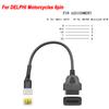 OBD2 Connector Universal K CAN For Motorbike 6Pin to 16Pin Adapter Cables For YAMAHA 3Pin For Honda 4Pin For KTM 6 Pin For Ducat