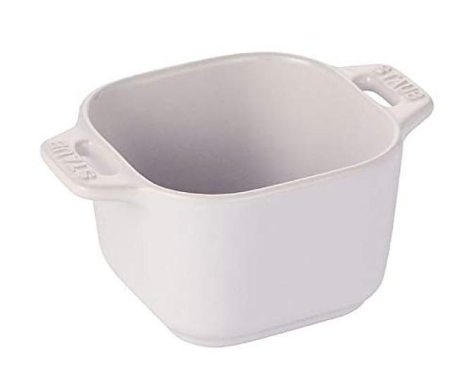 Staub EX Мини Квадратные Банки для Рома Набор из 2 штук 40511-113 Белый/62-6351-70