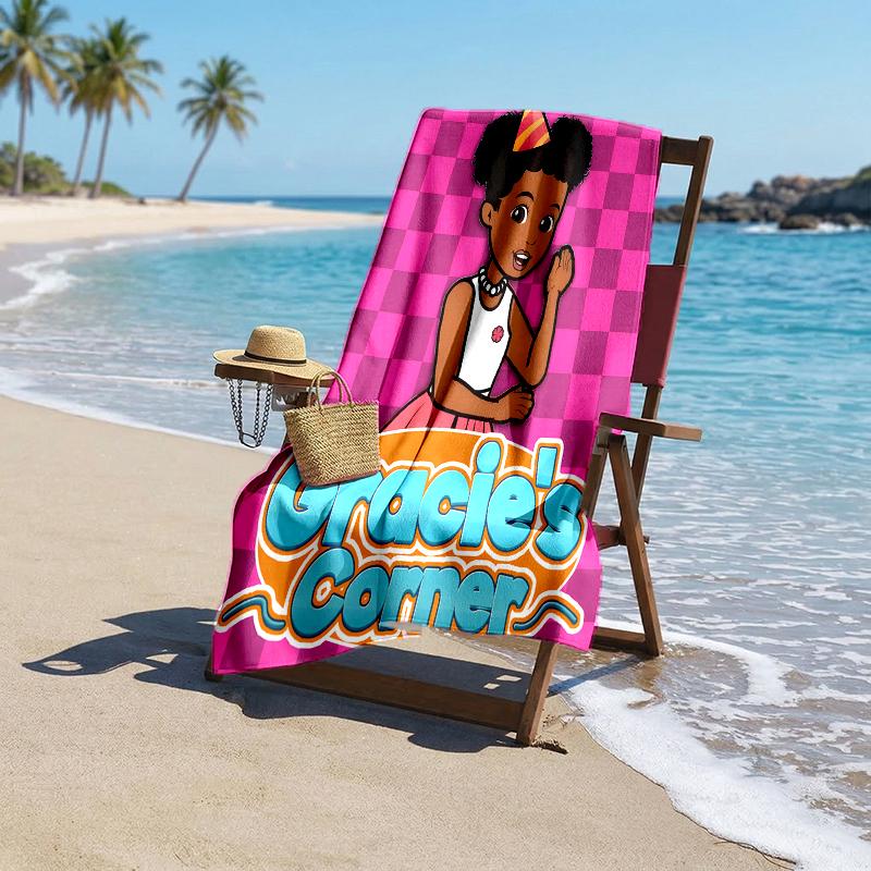 Song Fashion Beach Towel: Ideal for Summer Adventures Soft, absorbent and quick drying suitable for swimming and bathing