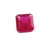 5.50 Carat A One Quality Transparent Emerald Shape Red Ruby Certified Burma Gemstone SN186