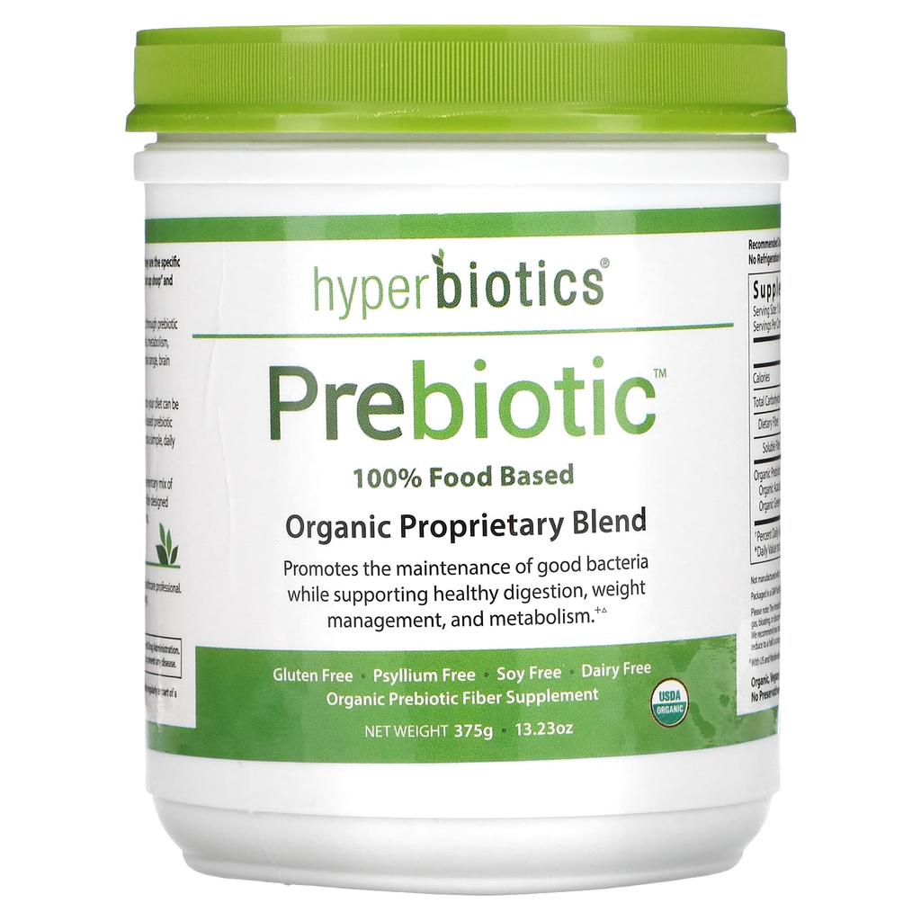 Hyperbiotics Prebiotic, Organic Proprietary Blend, 13.23 Oz (375 G)