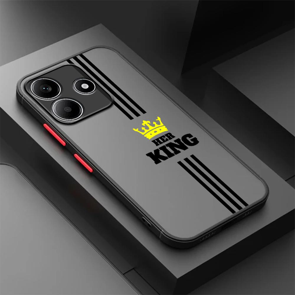 The Queen's Crown Phone Case for Xiaomi Redmi 9A 10C K40 Pro A1 9C 9 10 12C A2 9T Shockproof Cover