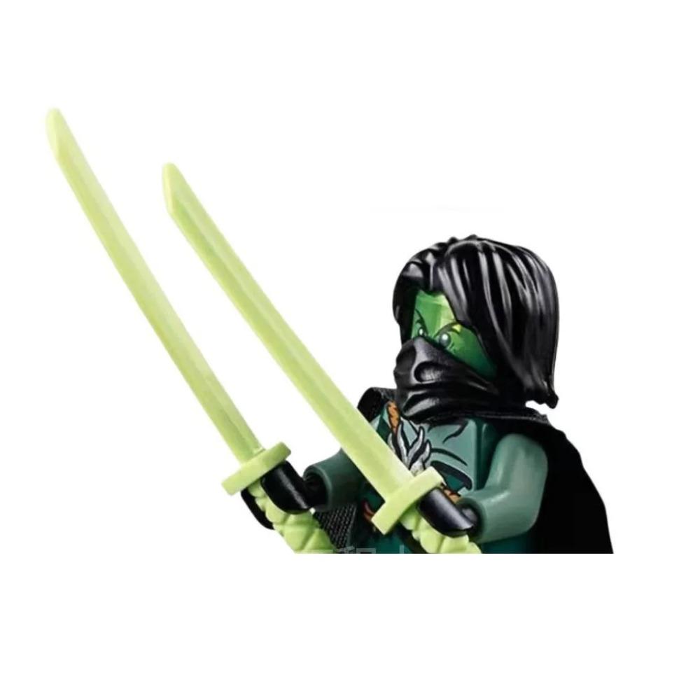 Набор Ниндзя Конструктор Драконы Огненного Леса Запретная Пятерка Мини Фигурки Игрушки