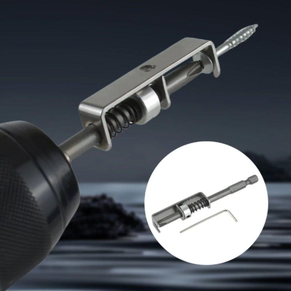 Anti-Drop Screw Bit Holder Wear Resist Quick Release Attachment Bit Retaining Adapter Mechanics