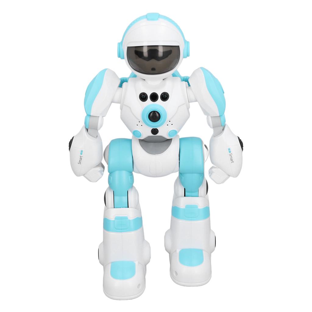 Children Remote Controlled Robot Toy with Voice Changing Modes Colorful Light Intelligent Programmable Robot