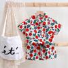 Children's Fashion Shirt Set Summer Boys Casual Short-sleeved T-shirt Set