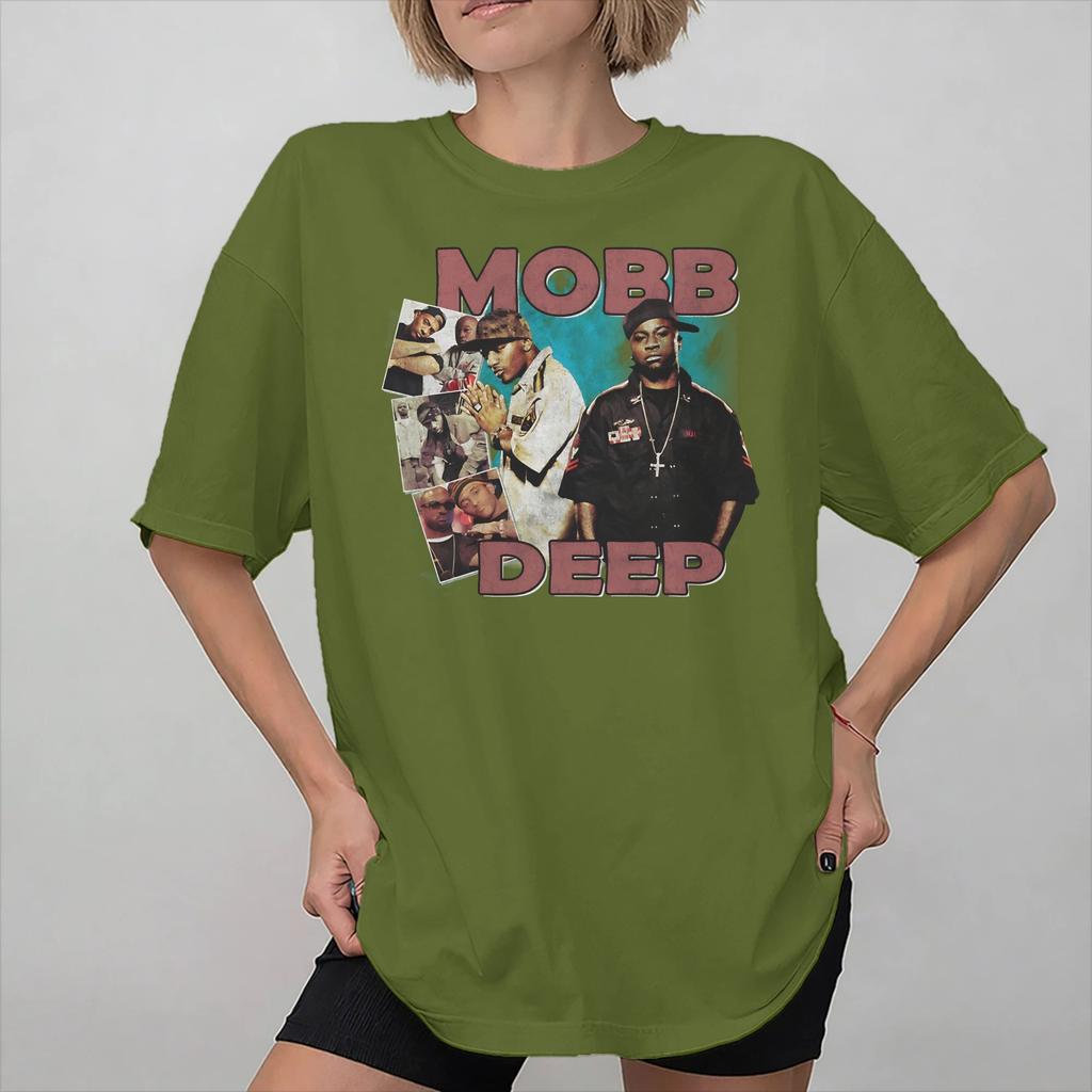 Mobb Deep The Infamous Tee Shirt for Unisex Women Graphic Printed T Shirts 100 Cotton Clothing