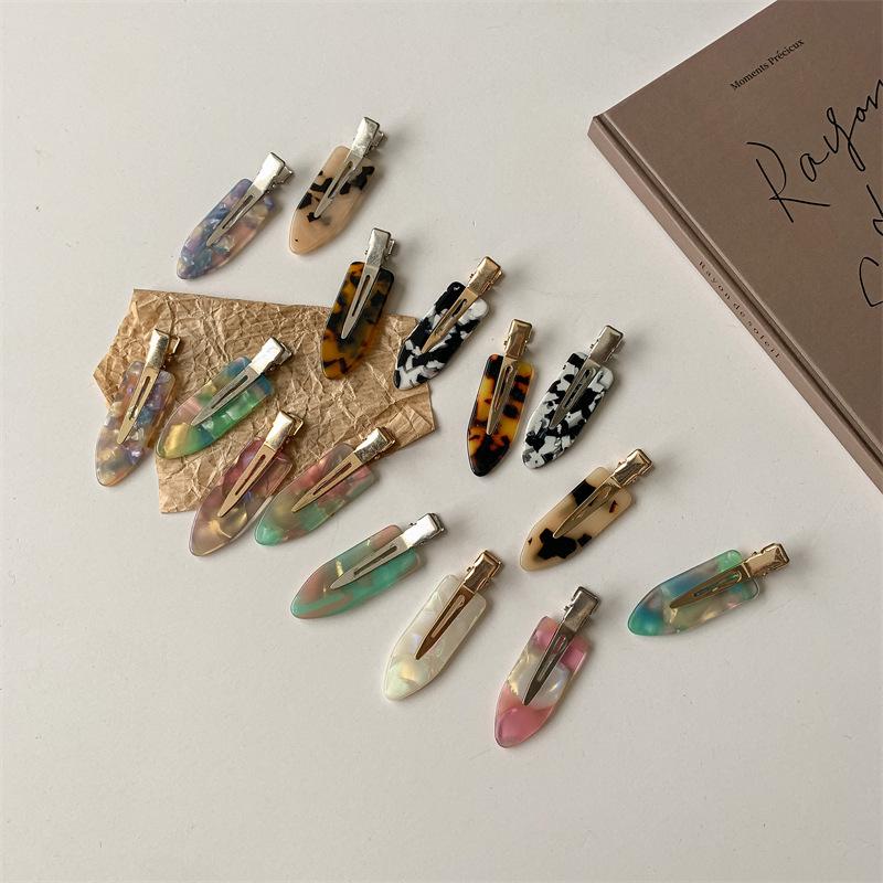 Korean Seamless Duckbill Hairpin - Summer Hair Clip for Bangs and Broken Hair