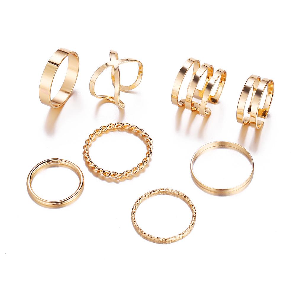 2024 Женский комплект колец, простое золотое и серебряное гладкое полированное обручальное кольцо для влюбленных пар