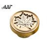 Letter Wax Seal Stamp Stamp, Vintage Plant Pattern Head, Durable Envelope Sealing Copper Head Replacement, for And Greeting Cards Journal Decoration