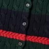 Polo Ralph Lauren Свитер женский вязаный с длинным рукавом на пуговицах в цветную полоску 211A89539-001