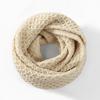 New Winter Knitted Ring Scarf Woman Men Warm Circle Loop Sccarf Thick Neck Warmer Neckerchief Soild Color Muffler Scarves