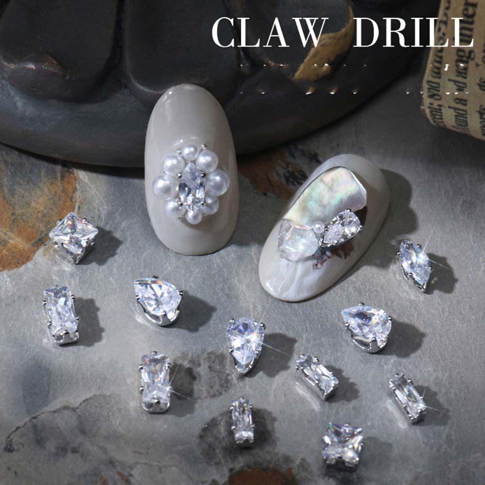 Nail Ornaments Nail Decoration Nail Jewelry Set Crystal Nail Rhinestone Nail Art Charms