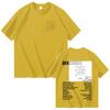 Hot Rapper Beele New Album Borondo Double Sided Print Graphics Merch Mens Short Sleeve Tshrit Harajuku Tee Casual Cozy Tshrits