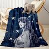 Love Music Festival Blanket Comfortable Great for Chair Couch Livingroom Four Seasons Universal Playful Design Perfect Gift for Relatives and Friends