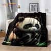 3D Dream Animal Cartoon Panda Милое одеяло, мягкое покрывало для дома, спальни, кровати, дивана, пикника, путешествия, офиса, покрывало, детский подарок