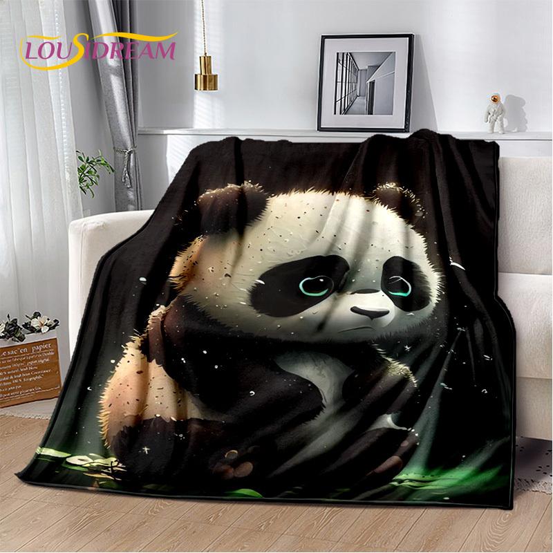 3D Dream Animal Cartoon Panda Милое одеяло, мягкое покрывало для дома, спальни, кровати, дивана, пикника, путешествия, офиса, покрывало, детский подарок