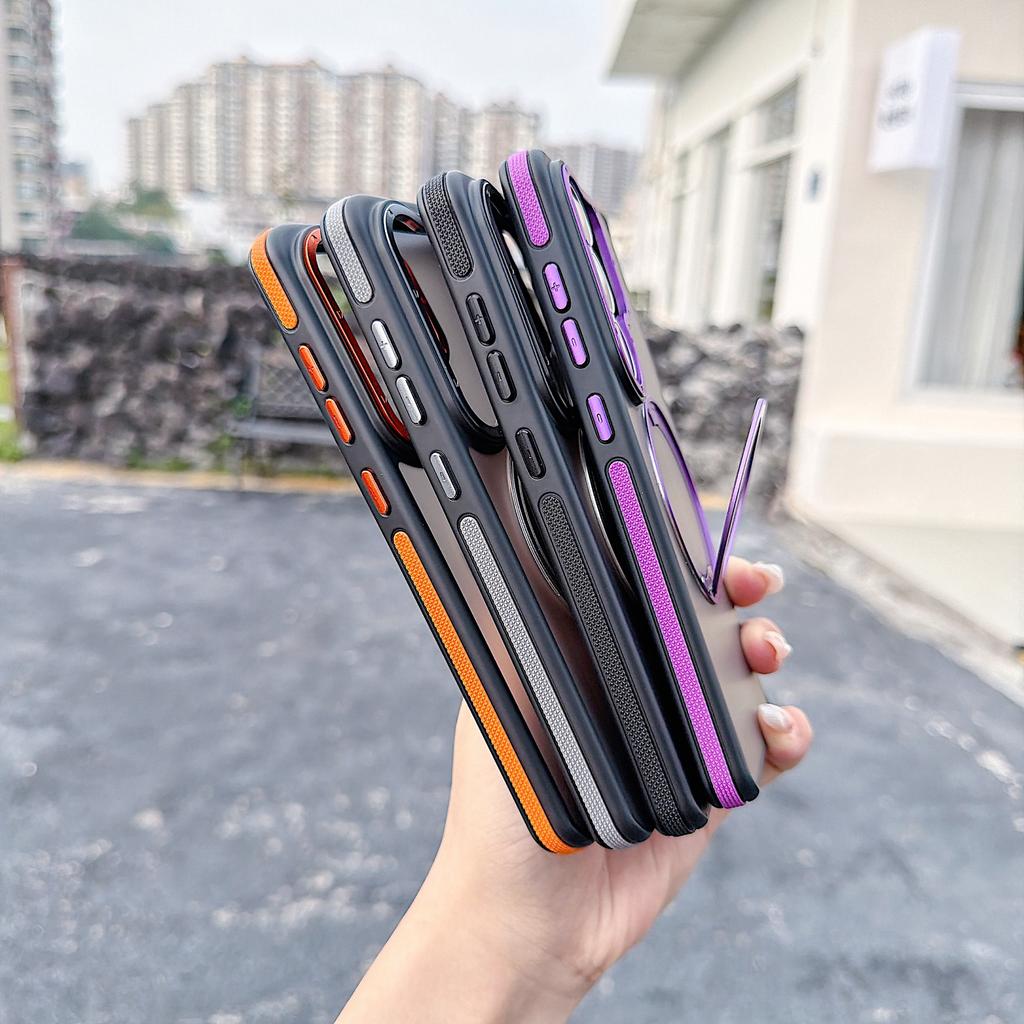Применимо к Samsung S26Ultra Xuncai Магнитный чехол для мобильного телефона S25Ultra Вращающаяся магнитная подставка S24U Защитный чехол