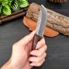 Нож для обвалки с дамасским узором, кованый кухонный нож из нержавеющей стали, нож для фруктов, нож для мяса, нож-измельчитель, резак