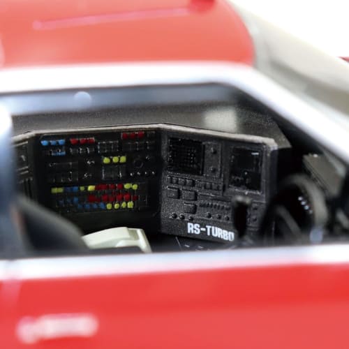 Aoshima Bunka Kyozai (AOSHIMA) 1/24 Scale Seibu Keisatsu No. 3 Machine RS-1 Plastic Model (Car)