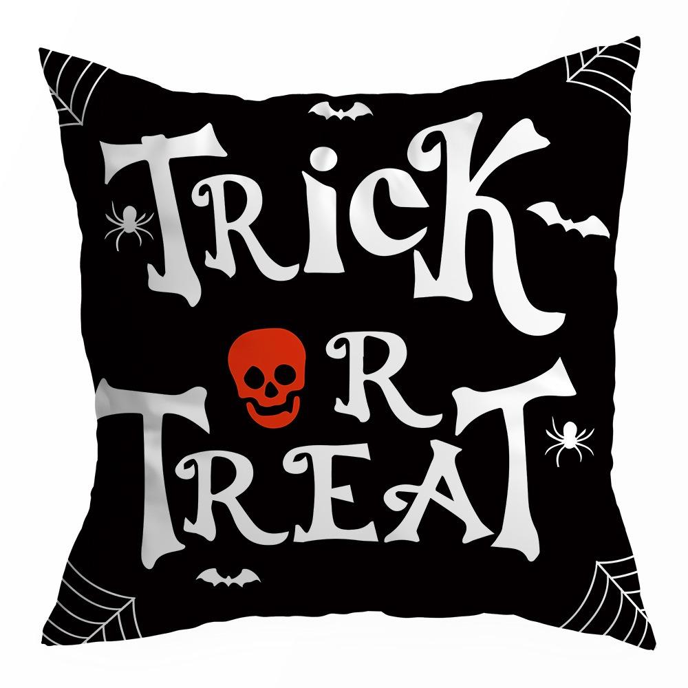 Halloween Holiday Party Decoration Pillow Cover Suitable for Home Living Room Sofa Room Decoration Friend Gift