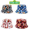 Stylish Sesame Street Bucket Cap For Men And Women Breathable And Durable