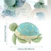 2pcs Cartoon Turtle Balloons Ocean Animal Foil Balloon Birthday Party Under the Sea Theme Summer Holiday Decoration Gifts 5