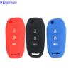 Jingyuqin 3 кнопки силиконовый складной пульт дистанционного управления брелок чехол для Ford F-150 F-250 F-350 Explorer Ranger KA Fiesta Mondeo