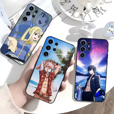 ЧЕХОЛ ДЛЯ ТЕЛЕФОНА ANIME R-FAIRY TAIL Для Samsung S26,S25,S24,S23,S22,S21,S20,Plus,Fe,Lite,Другие Черный Чехол