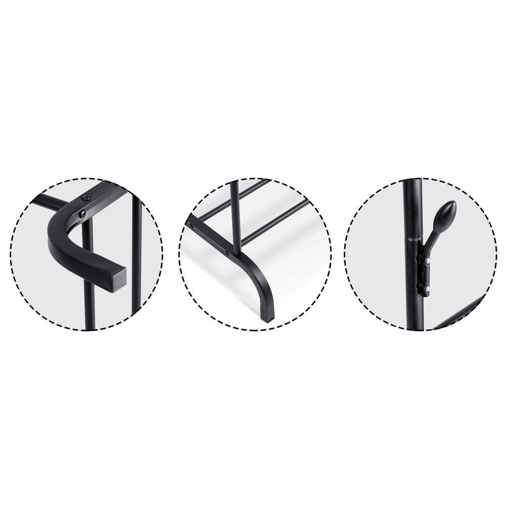 Massido Ms-867 Standing Hanger Black