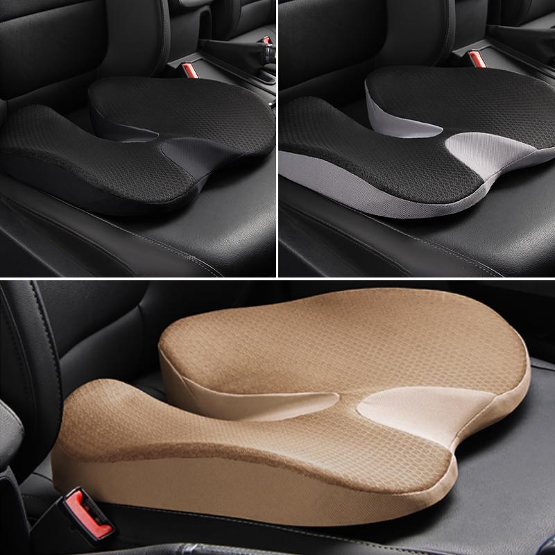 SEAMETAL Подушка на автомобильное сиденье из пены с эффектом памяти Облегчение боли Подушка для автокресла Идеально подходит для дома и офиса