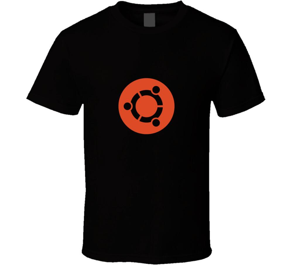 Ubuntu T-Shirt Mens Womens Tees Top Black