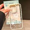 Мультяшный чехол для телефона с изображением космической планеты для iPhone 16 15 17 14 13 12 Mini 11 Pro Max XS XR 7 8 Plus INS Ударопрочный прозрачный жесткий чехол Coque