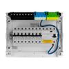 Модульный накладной щиток 1x12 Защищенный Разведенный Готовый