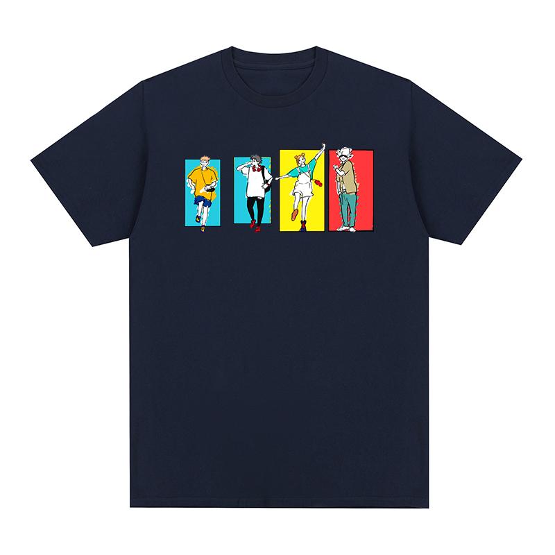 Jujutsu Kaisen Harajuku Cool Cartoon Anime Casual Streetwear Футболка Хлопковая мужская футболка Новая ФУТБОЛКА Женские топы