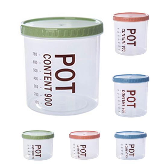 700/900ml Round Shaped Storage Tank Non-Slip Premium Milk Powder Storage Tank