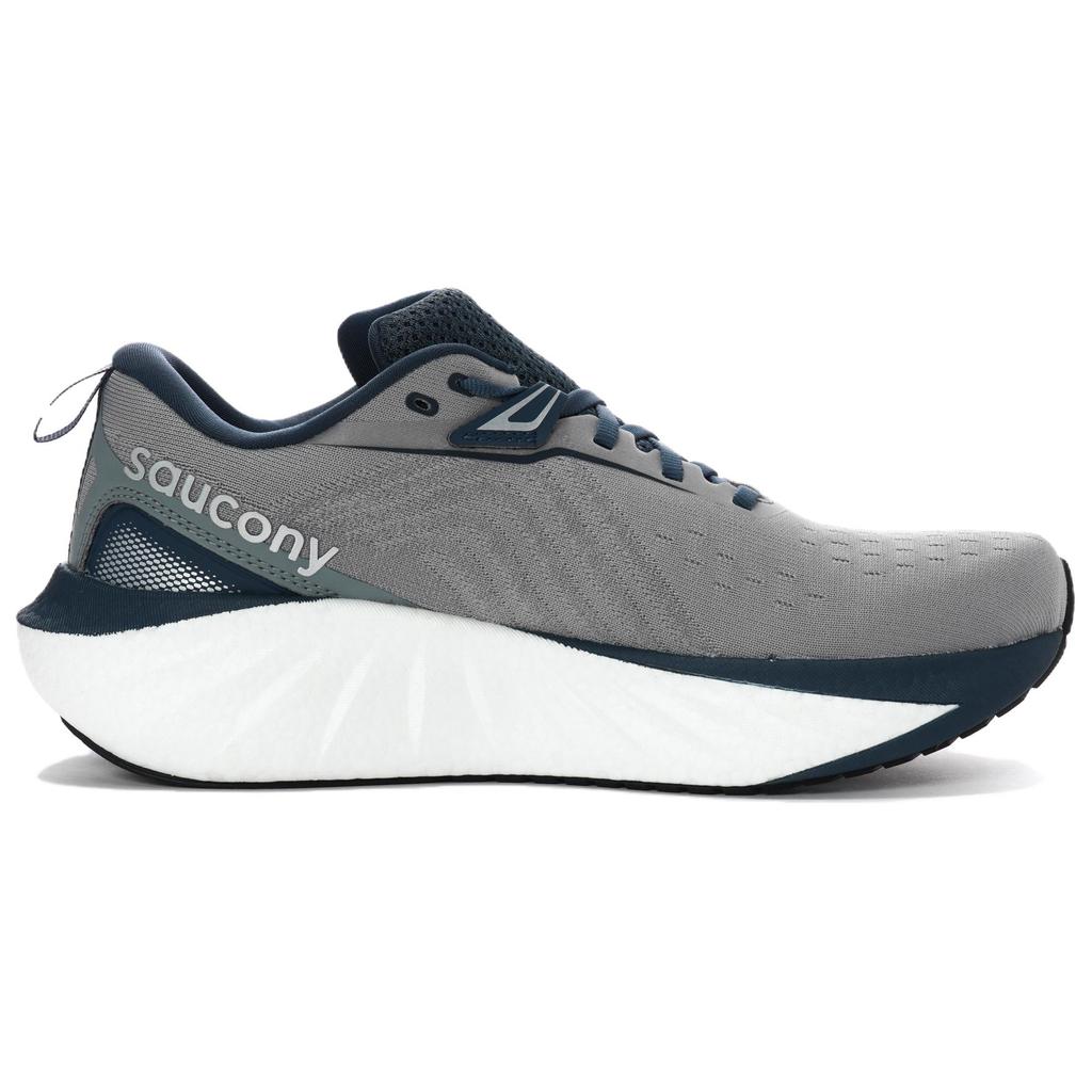SAUCONY Triumph 22 Удобные Универсальные Нескользящие Прочные Дышащие Кроссовки с Низким Верхом для Тренировок и Бега на Длинные Дистанции Мужские кроссовки Серый S20964-143