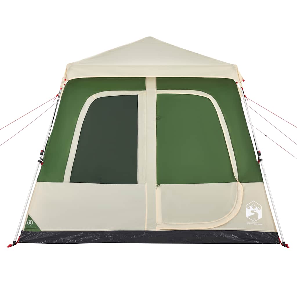 Dome Family Tent for 8 Persons Green Quick Release
